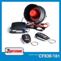 Top sell scanner car alarm for motorcycle with 4 fuse cable